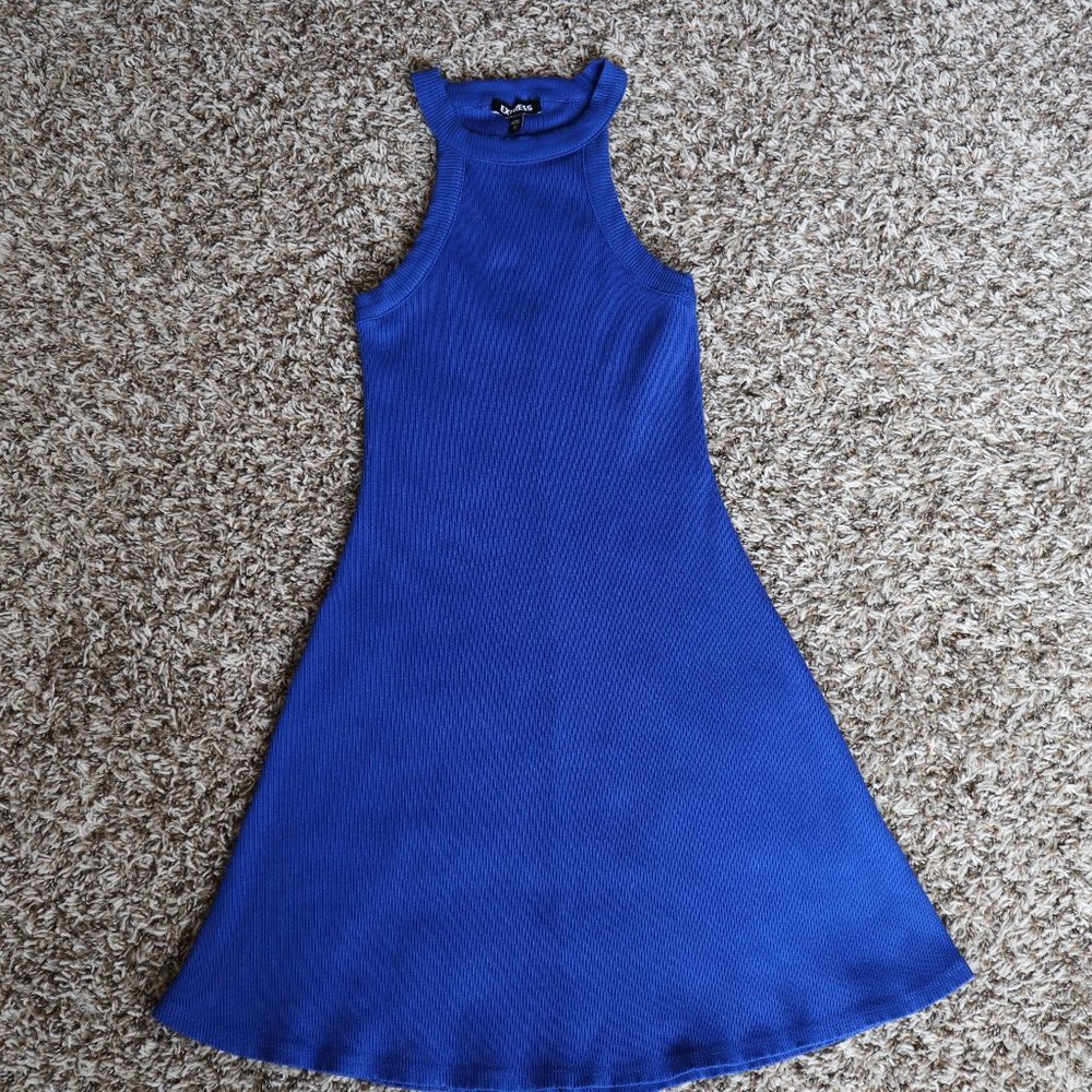 EXPRESS Women Summer Blue Dress Size XS - Picture 13 of 14